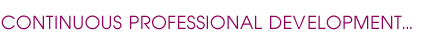 Continuous Professional Development